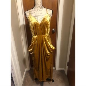 BCBG Crushed Velvet Dress